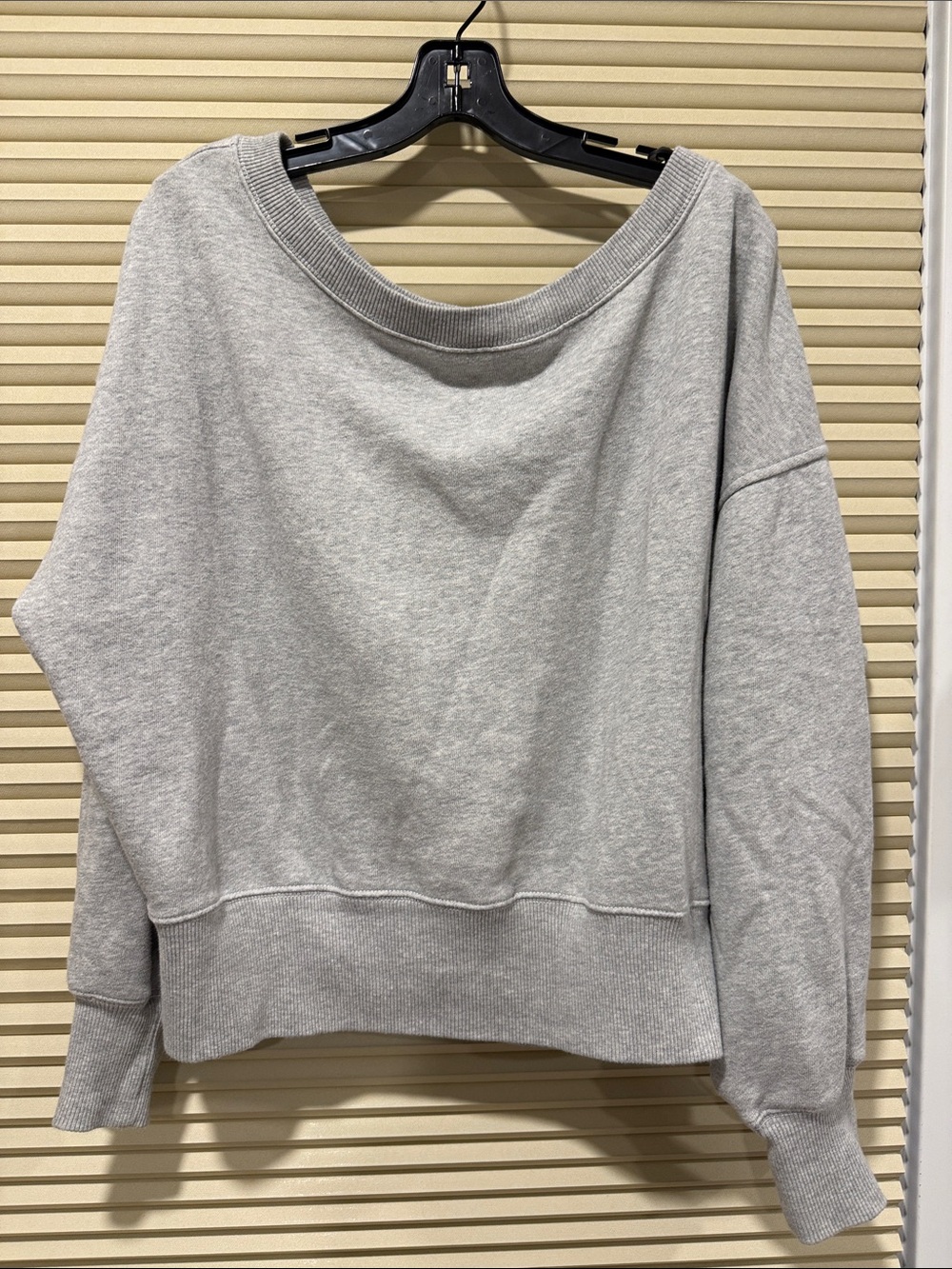 Aerie Women's Relaxed Crewneck Sweater - Light Gray